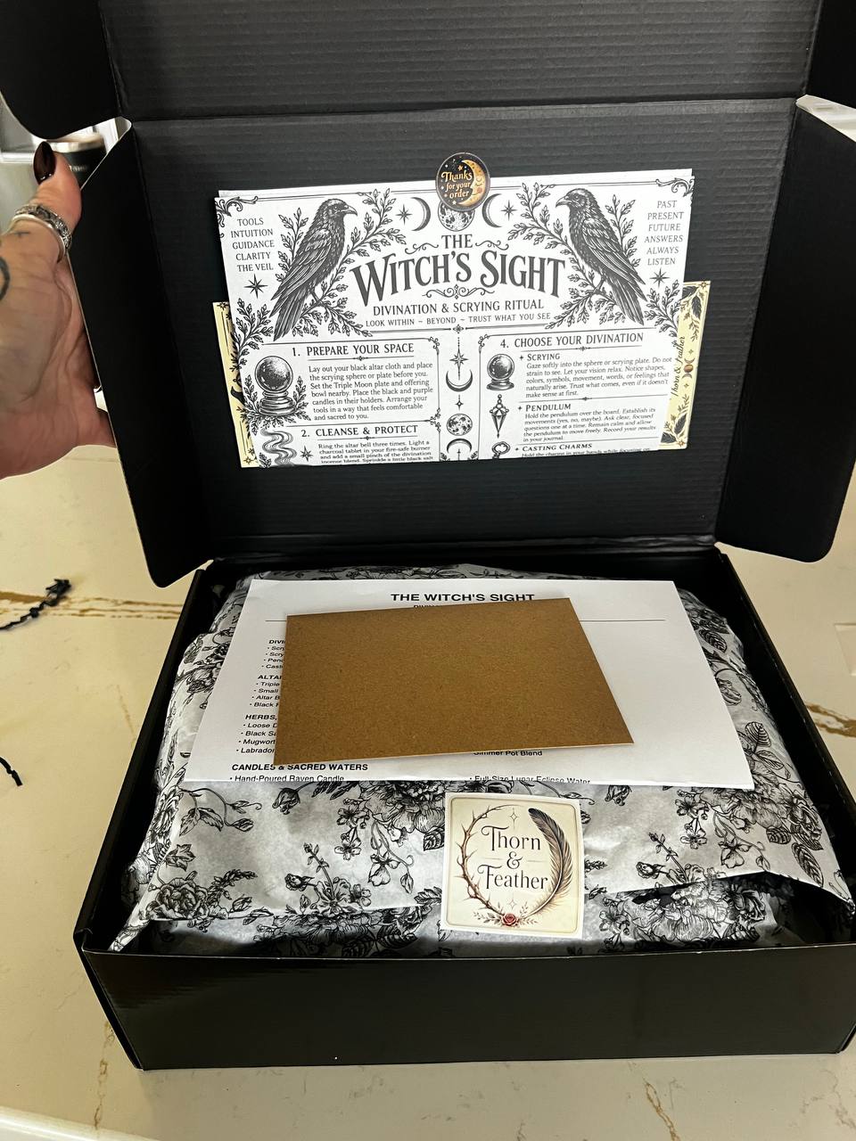 Witch's Sight divination ritual box