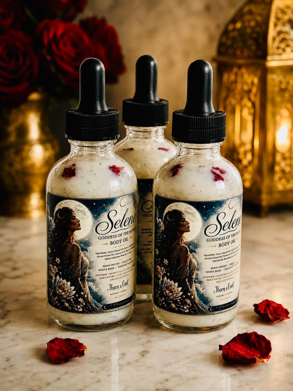 Selene Body Oil by Thorn and Feather